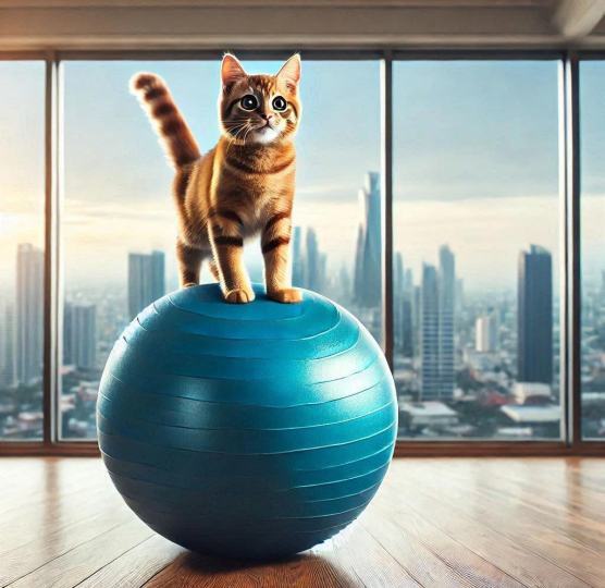 6-Wochen Kurs "Fitness - Cat", Gym für coole Katzen!